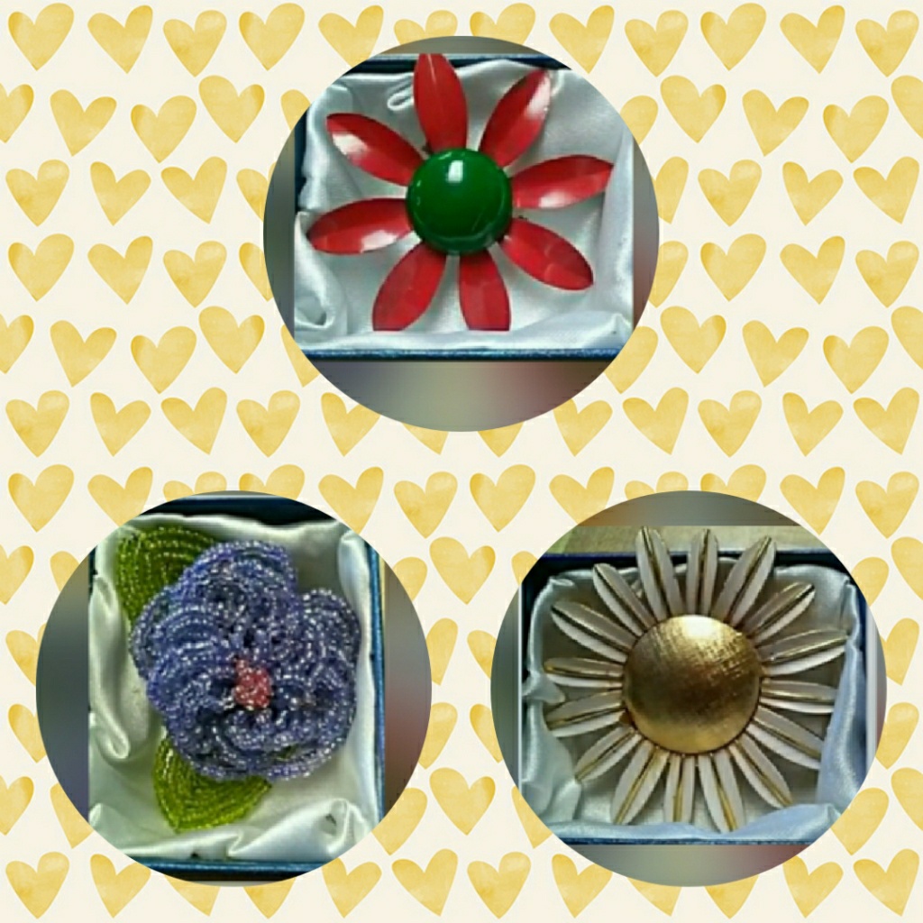 Vintage Brooch Lot
